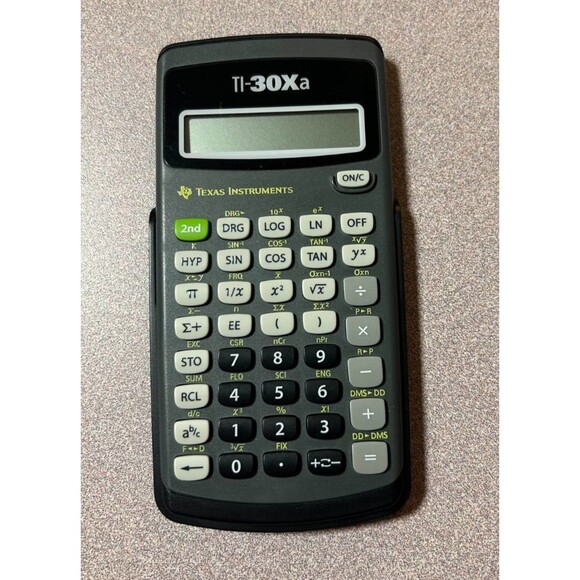 Texas Instruments TI-30XA Calculator - Picture 2 of 5